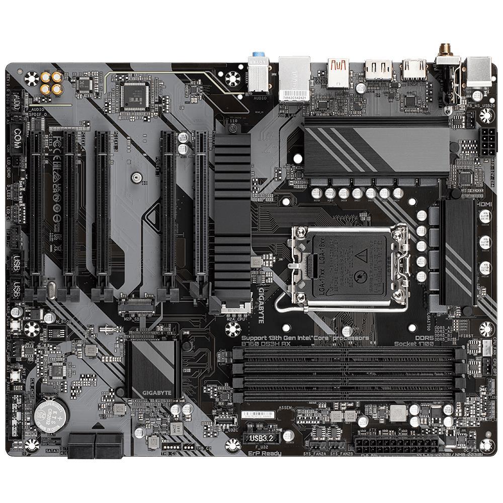 GIGABYTE B760DS3HAX1.1 Intel B760 ATX Mainboard