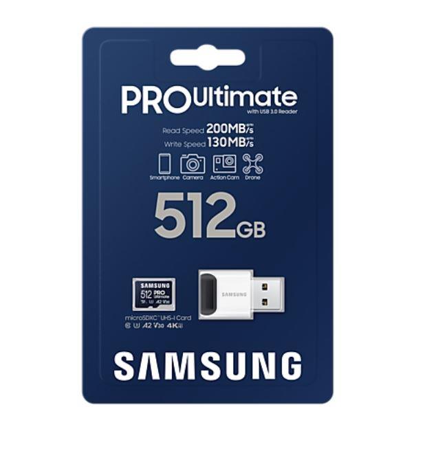 Samsung MB-MY512SB 512GB microSDXC with Reader