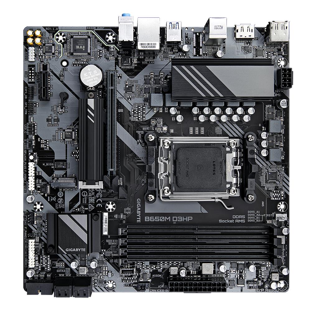 GIGABYTE B650MD3HP Micro-ATX DDR5 Emaplaat