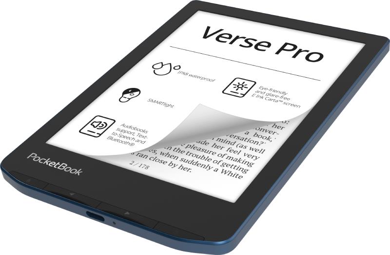 POCKETBOOK Verse Pro 6 E-Reader 1072x1448 USB-C