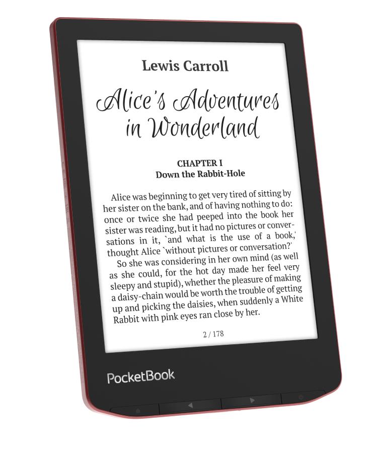 PocketBook PB634-3-WW Verse Pro E-Reader Red