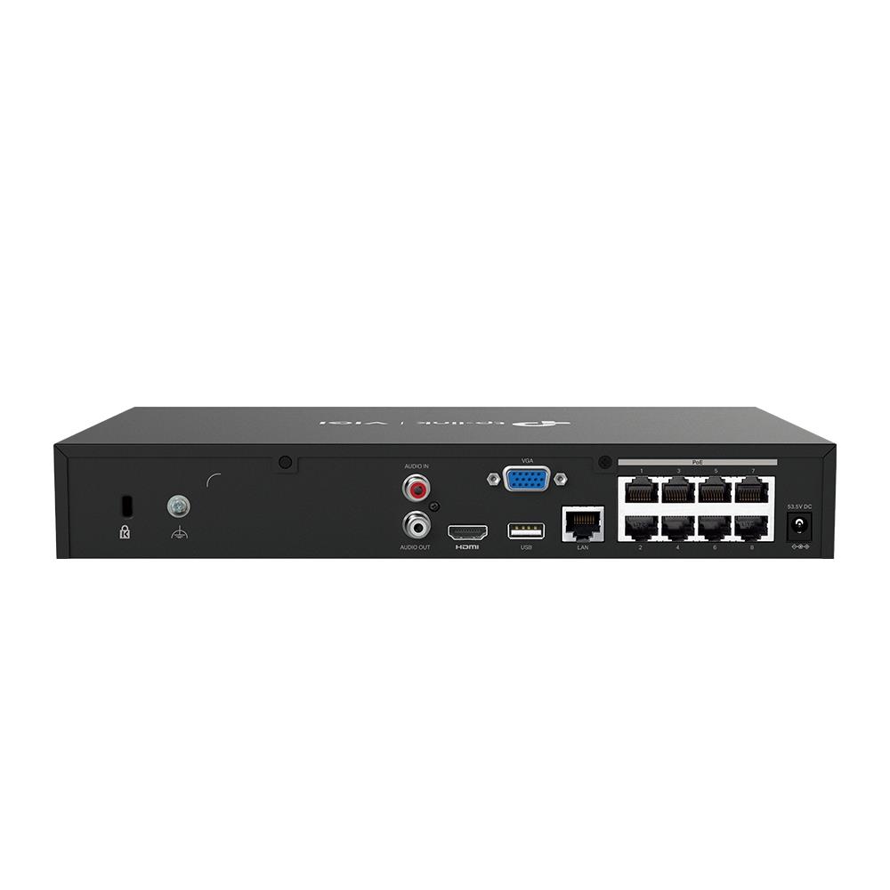 TP-LINK VIGI NVR1008H-8P 8-kanālu PoE+ ierakstītājs