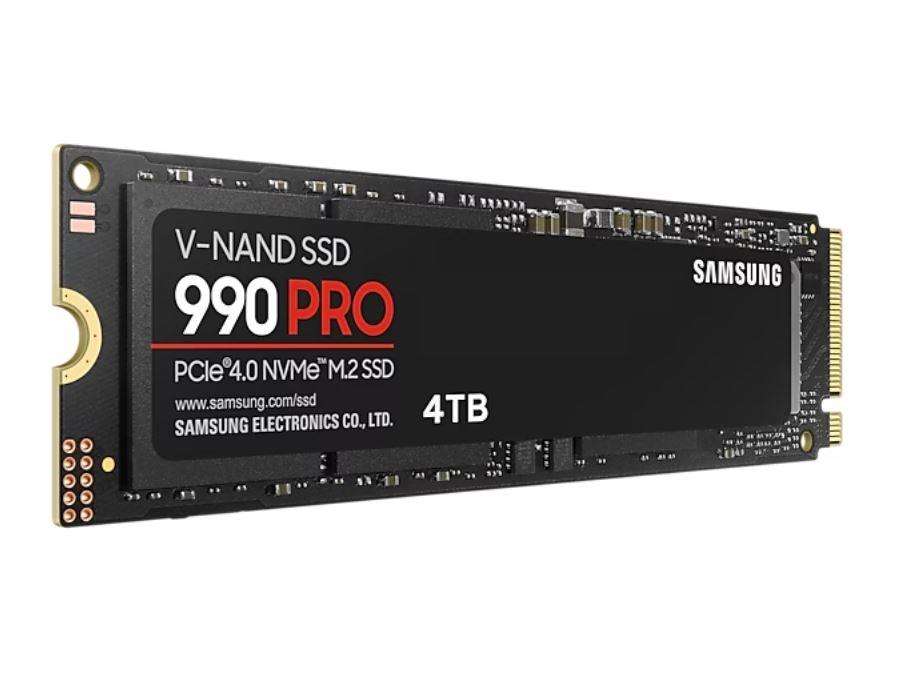 Samsung 990 PRO 4TB NVMe SSD - Ātrs PCIe Gen4