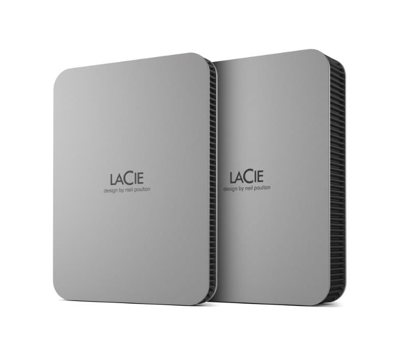 LaCie STLR4000400 4TB Mobīlais Disks Drošs USB-C Pelēks