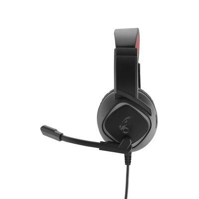 Mediarange GS301 Žaidimų Ausinės Juoda Raudona