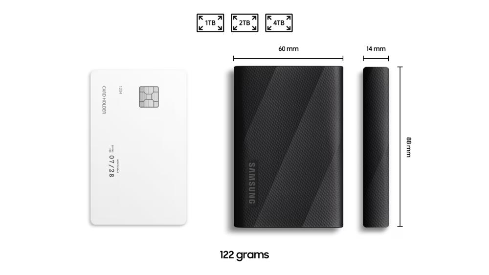 Samsung T9 2TB External SSD USB 3.2 High Speed