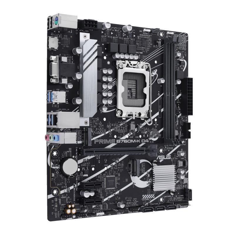 ASUS PRIME B760M-KD4 Micro-ATX Pagrindinė plokštė DDR4