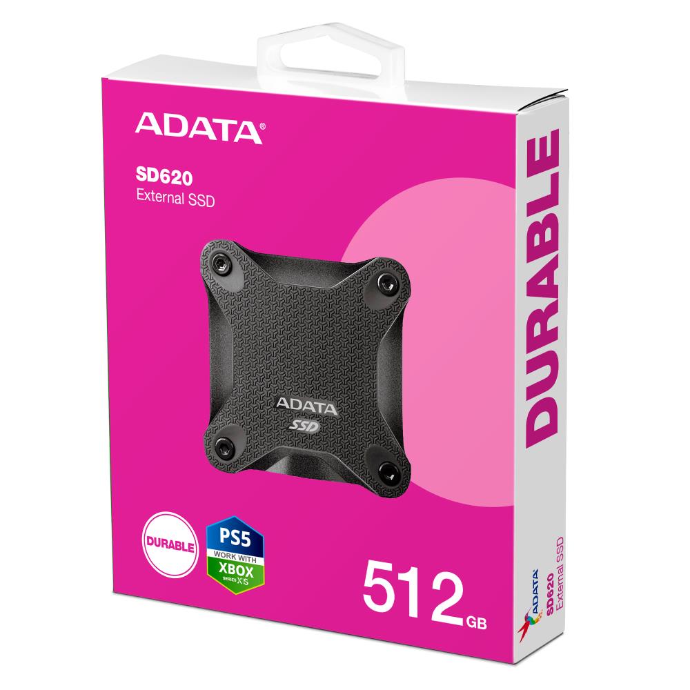ADATA SD620 Ārējais SSD 512GB USB 3.2 Ātrgaitas