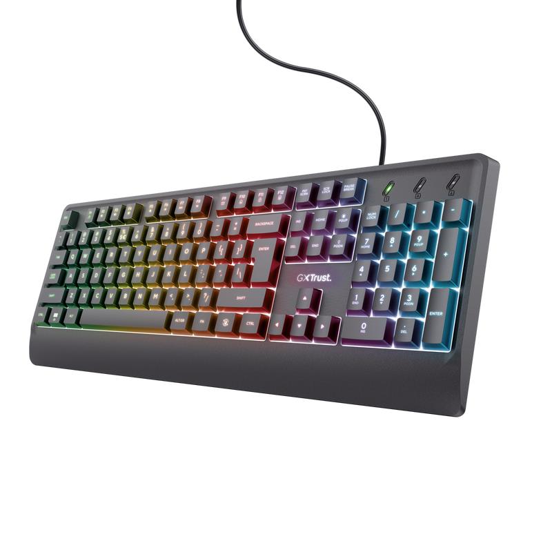 TRUST GXT792 QUADROX 4-in-1 Klaviatūras Pele Kombinācija