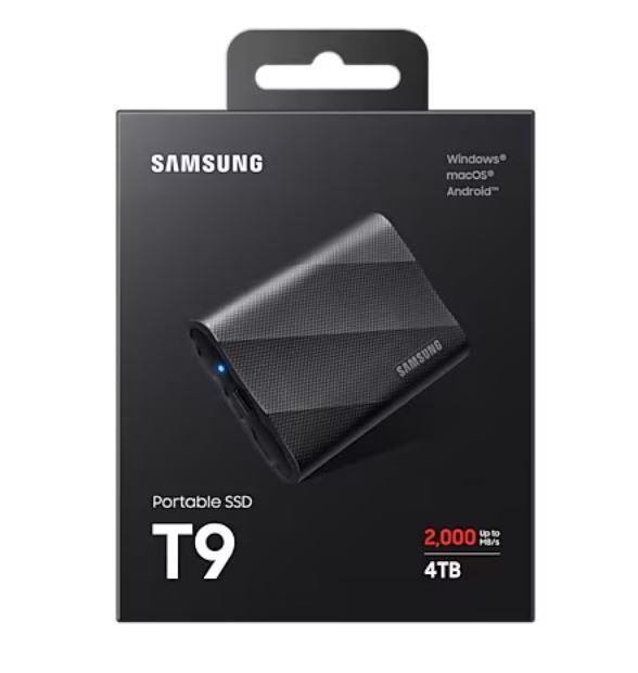 Samsung T9 4TB внешний SSD USB 3.2 Высокая скорость