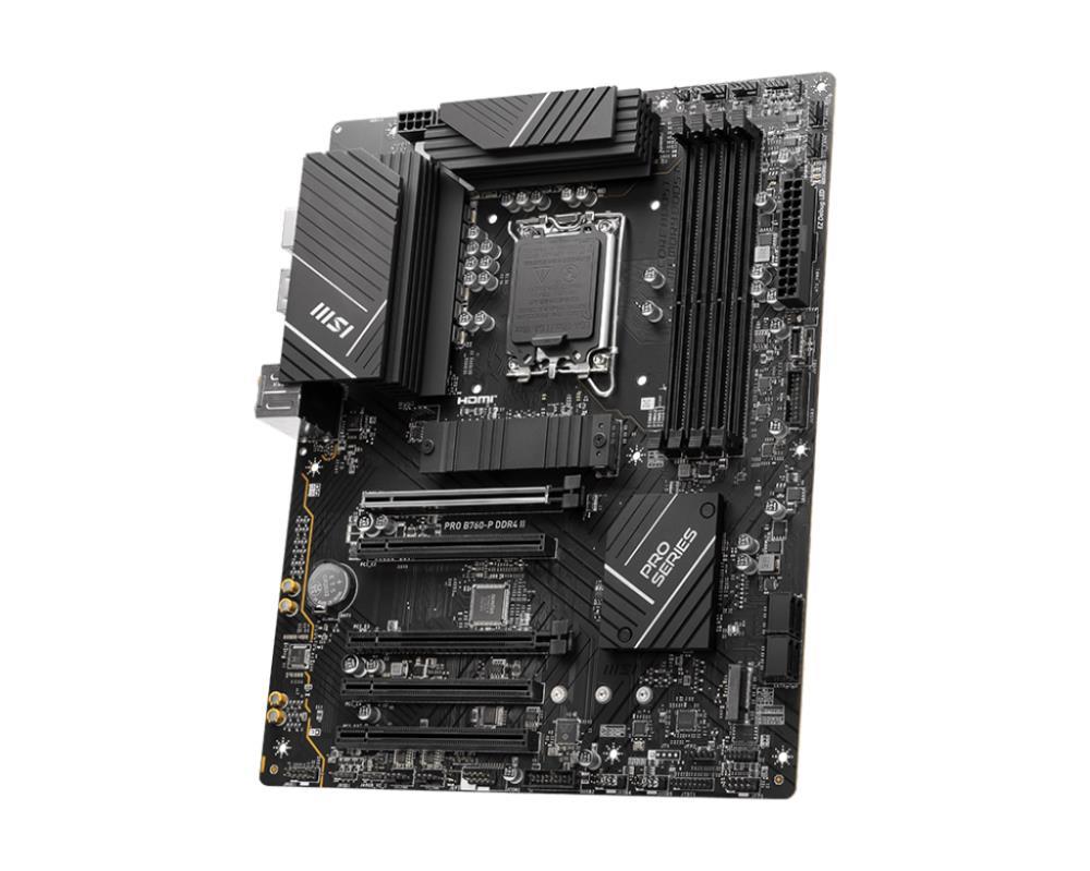 MSI PRO B760-P DDR4 mātesplate ar PCIe 5.0 un USB-C