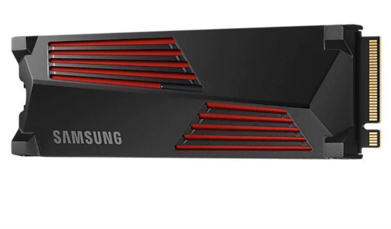 Samsung 990 PRO 4TB M.2 PCIe Gen4 NVMe SSD с радиатором