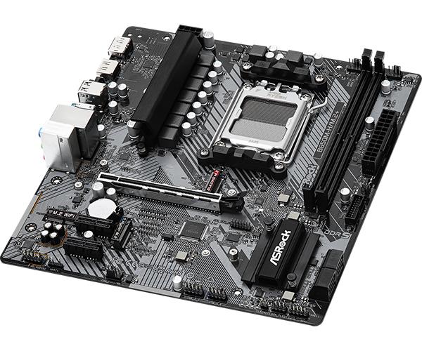 ASROCK B650M-H/M.2+ Micro-ATX Pagrindinė Plokštė DDR5 Palaikymas