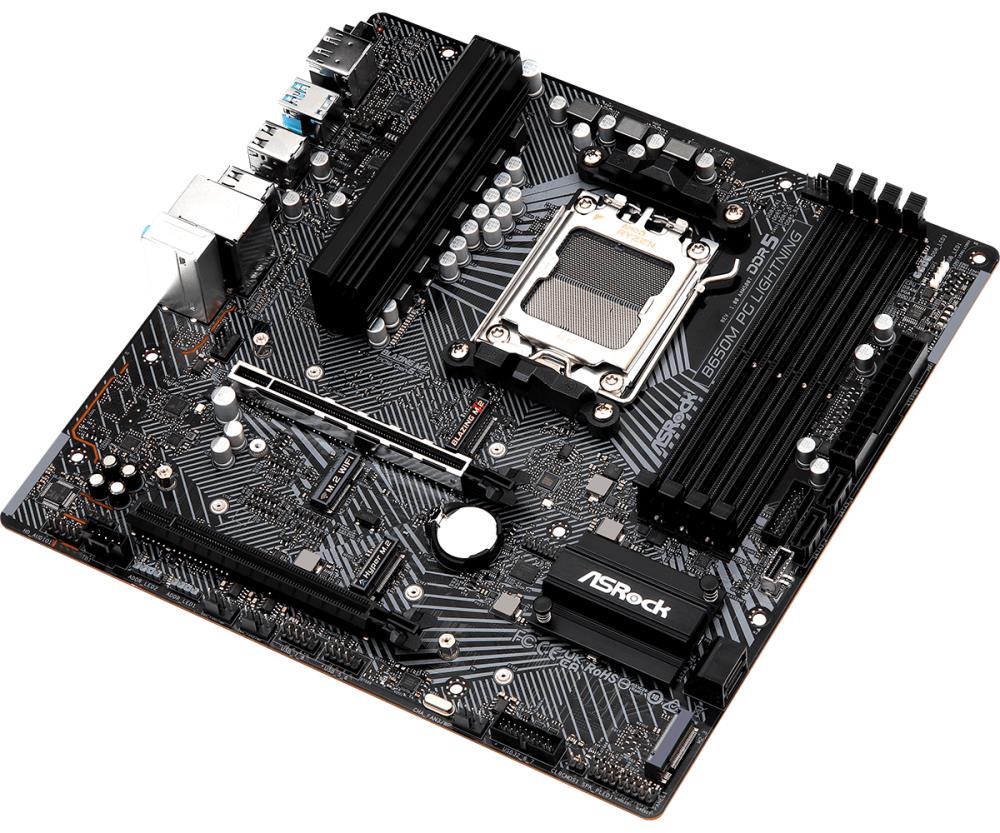 ASROCK B650MPGLIGHTNING Micro-ATX DDR5 mātesplate