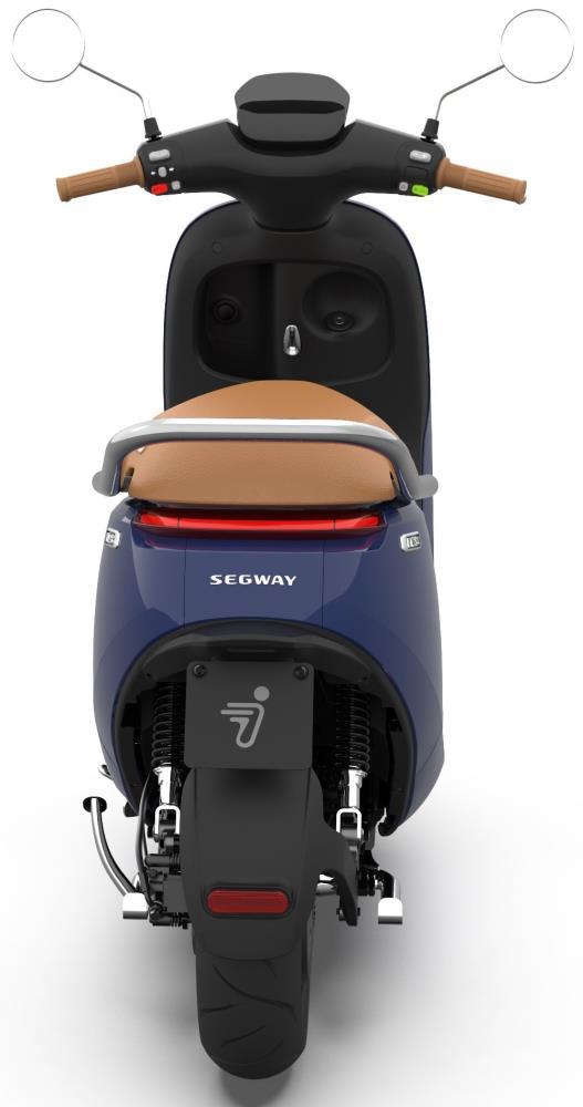 Segway Ninebot E125S Zils Elektriskais Skūteris ar Sēdekli