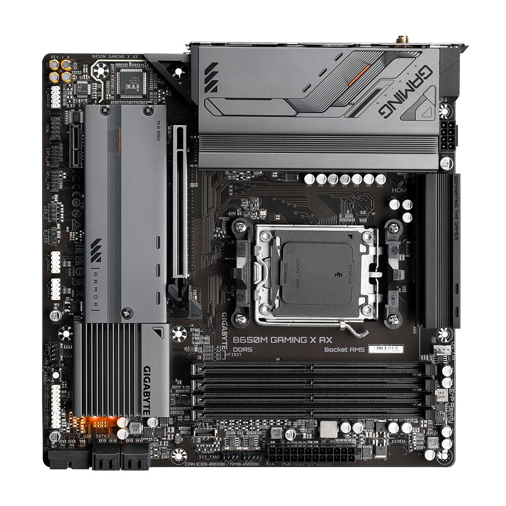 GIGABYTE B650MGAMINGXAX1.3 Micro-ATX DDR5 emaplaat