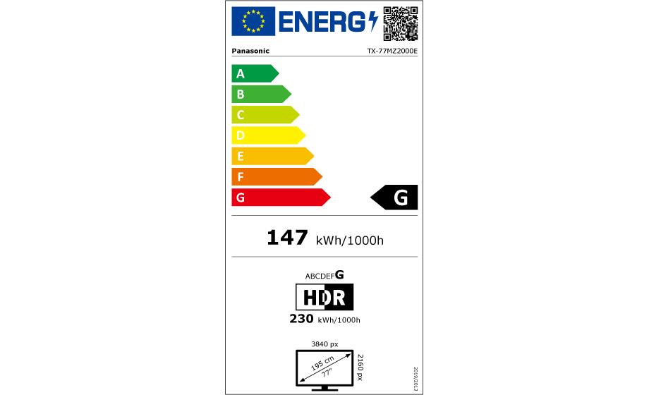 Panasonic TX-77MZ2000E OLED 77" 4K viedtelevizors