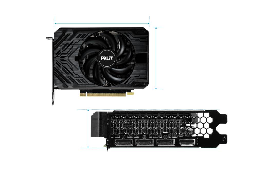 PALIT NVIDIA GeForce RTX 4060 Ti NE6406T019P1 Grafiskā karte