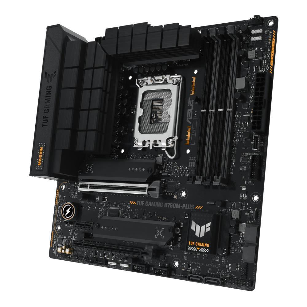 ASUS TUF Gaming B760M-PLUS Micro-ATX Pagrindinė plokštė DDR5