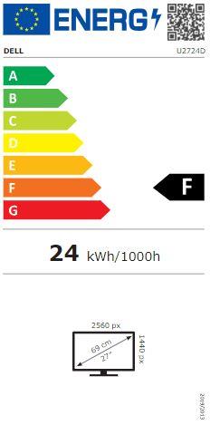 DELL U2724D 27" IPS Monitor 2560x1440 120Hz