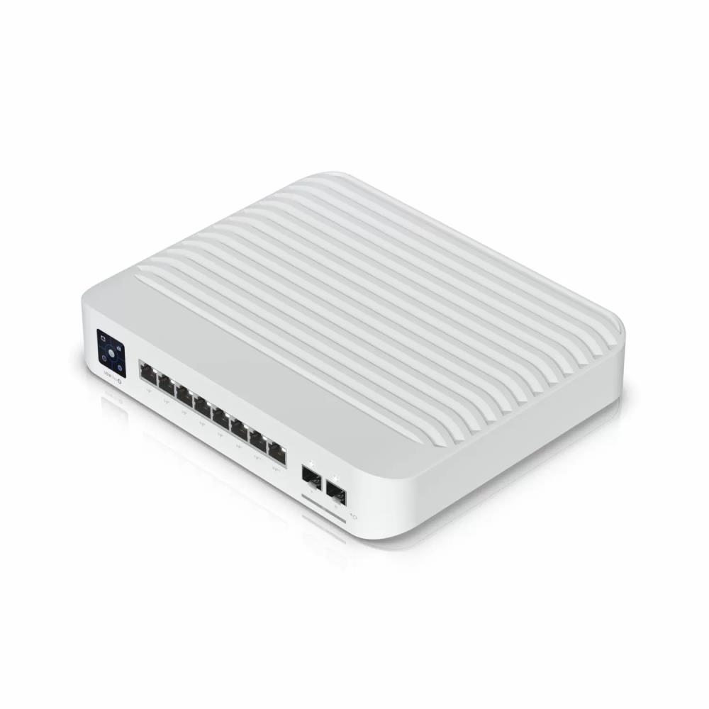 UBIQUITI USW-PRO-8-POE Slēdzis 8-Portu PoE+ 120W