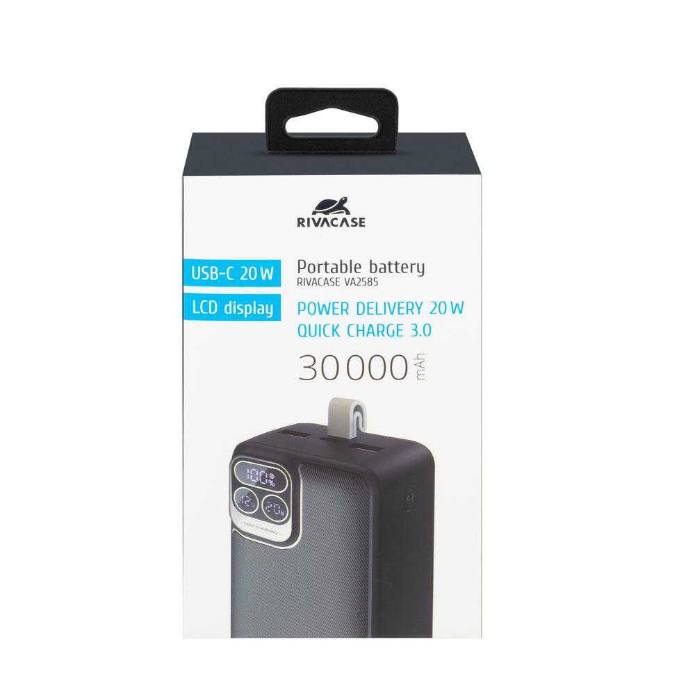 RIVACASE VA2585 30000mAh Toitepank