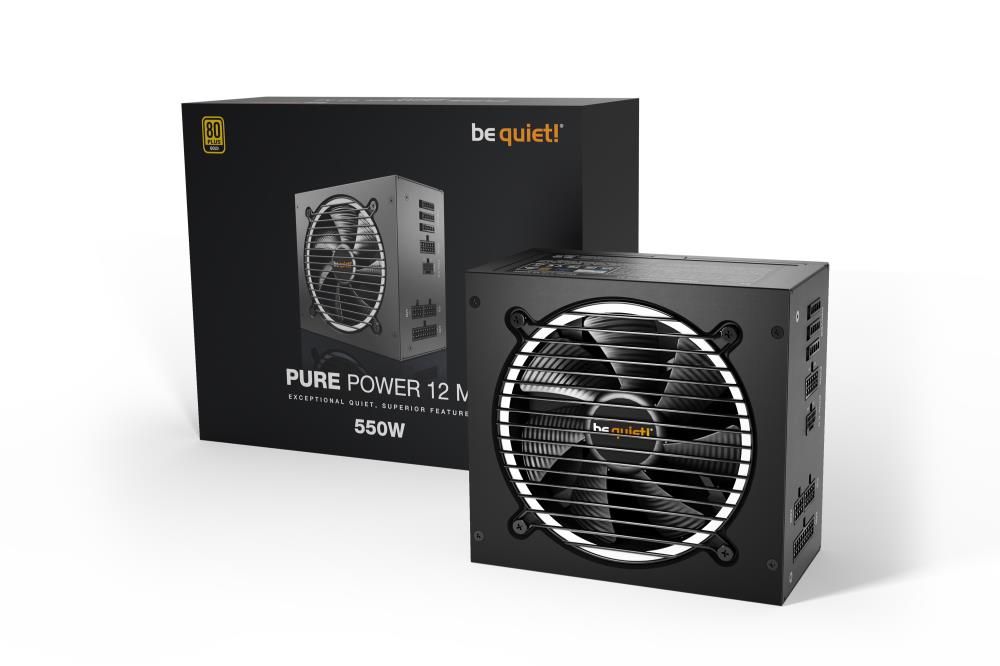 BE QUIET BN341 550W 80 Plus Gold maitinimo blokas