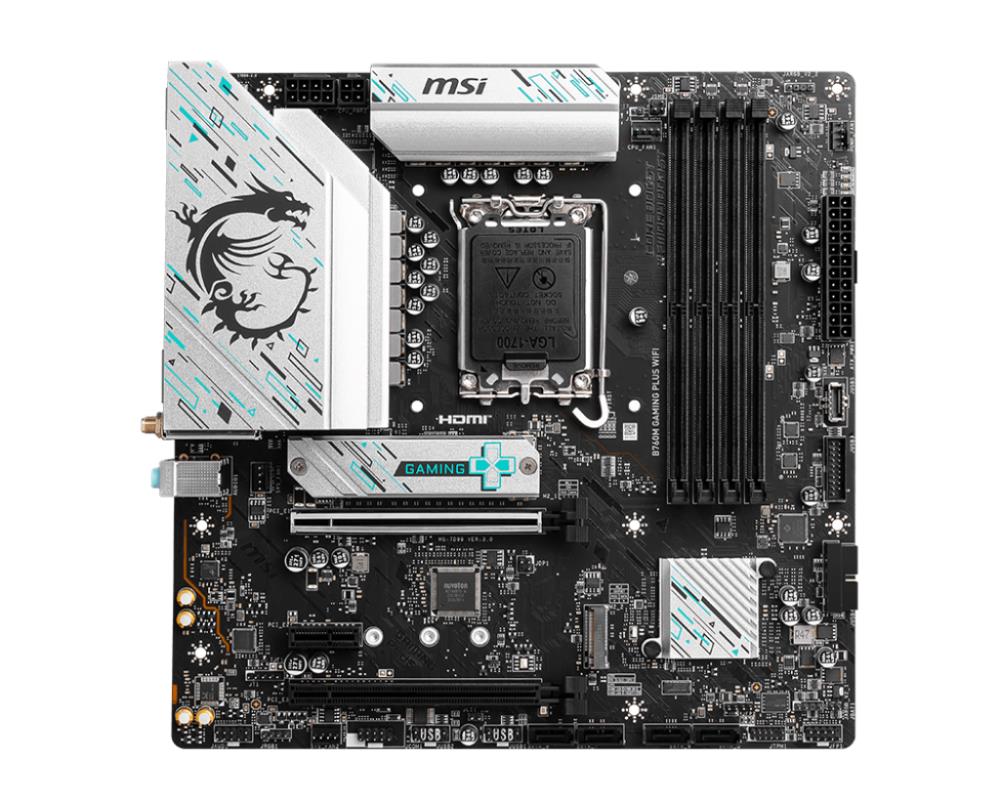 MSI B760M Gaming Plus WiFi Micro-ATX Motherboard