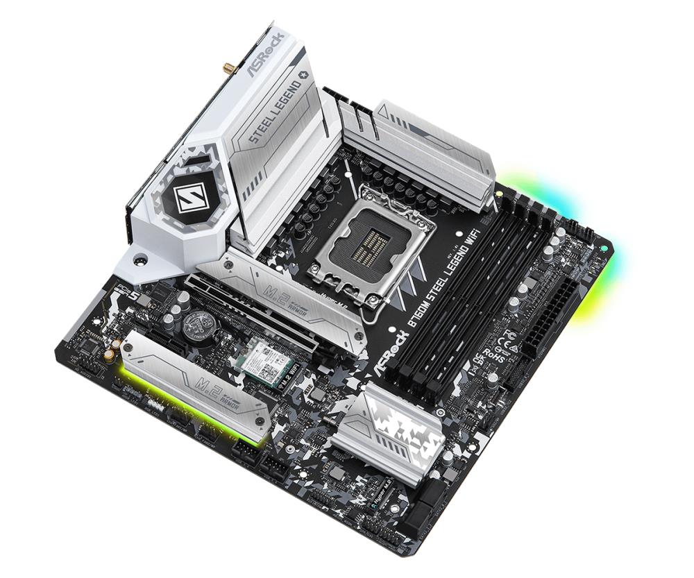 ASROCK B760M Steel Legend WiFi Micro-ATX Материнская плата