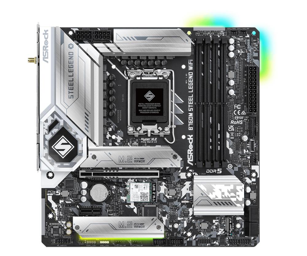 ASROCK B760M Steel Legend WiFi Micro-ATX Материнская плата