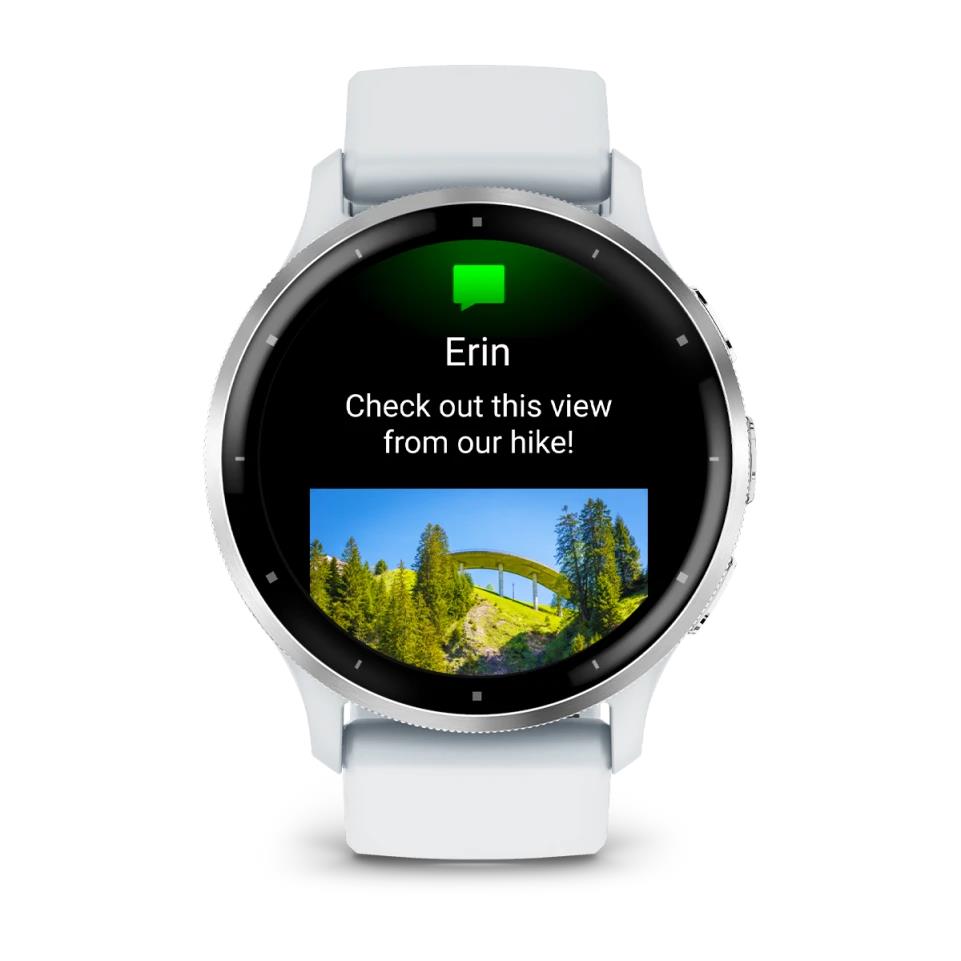 Garmin Venu 3 010-02784-00 nutikell Valge Hõbedane