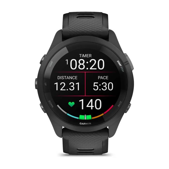 Garmin Forerunner 265 Melns GPS Viedpulkstenis 010-02810-10