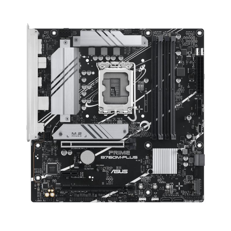 ASUS PRIME B760M-PLUS Micro-ATX Mātesplate DDR5