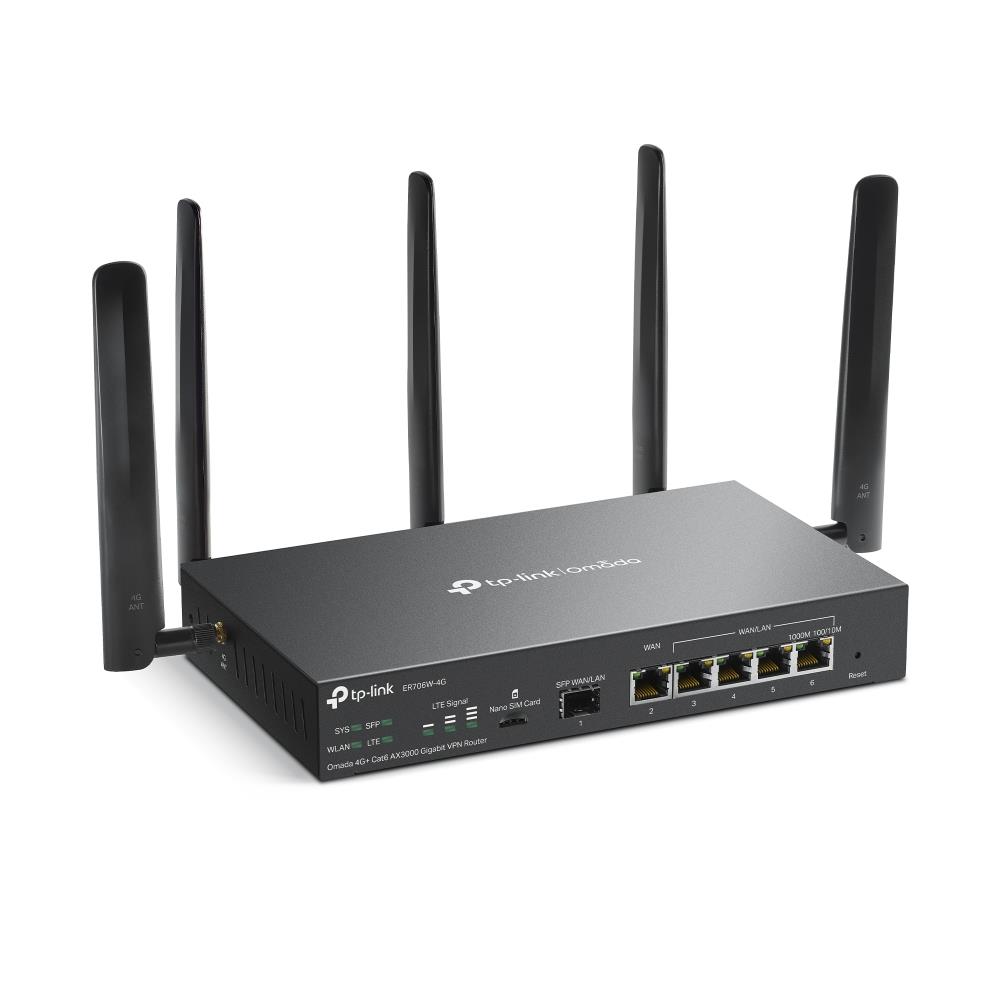 TP-Link ER706W-4G 1000M 6-Port VPN Router