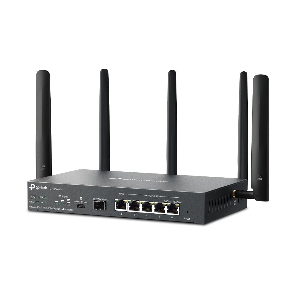 TP-Link ER706W-4G 1000M 6-Port VPN Router