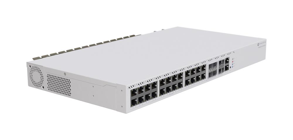 MikroTik CRS326-4C+20G+2Q+RM Racka slēdzis 4xSFP+