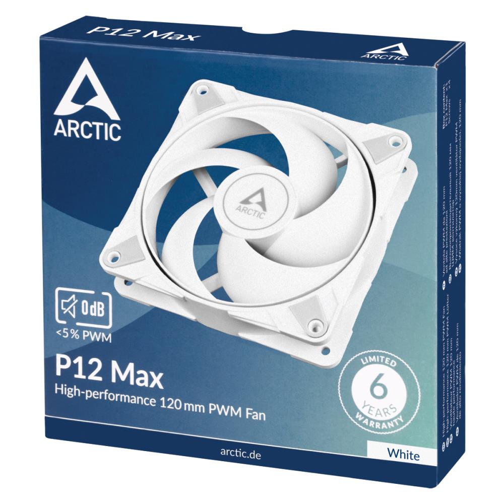 ARCTIC 120mm P12 MAX ACFAN00293A Aukštos Kokybės Ventiliatorius