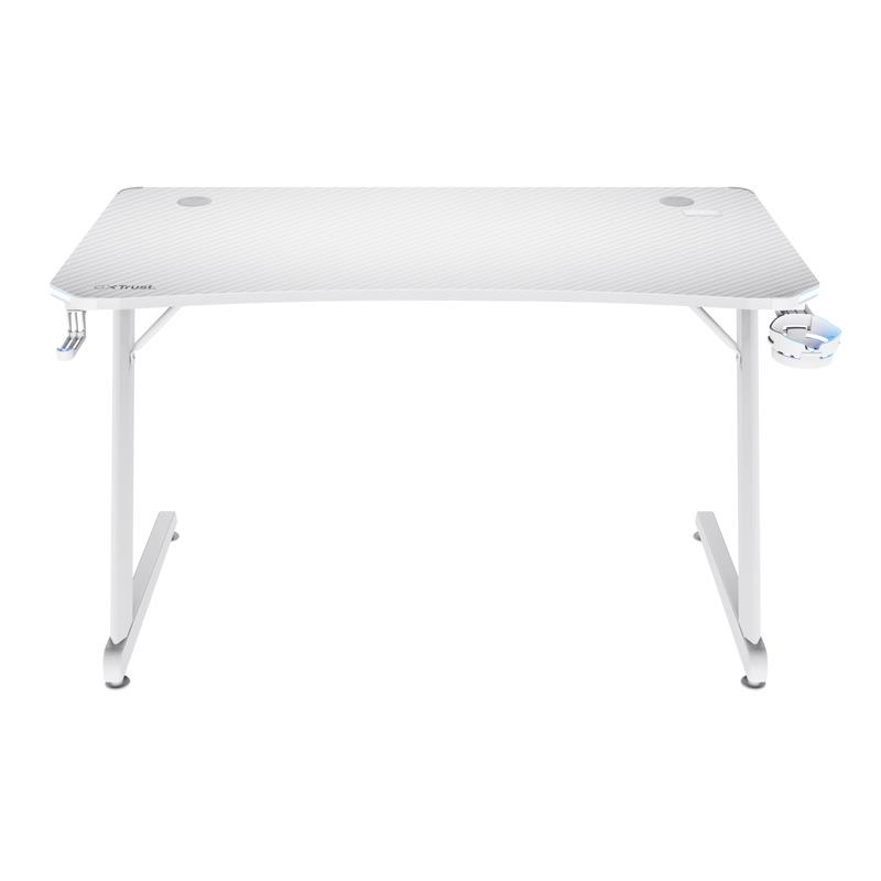 Trust GXT 709W Luminus Computer Desk White 25328