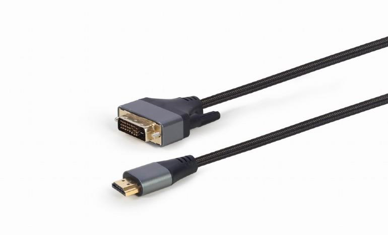 GEMBIRD CC-HDMI-DVI-4K-6 HDMI-DVI kaabel 1.8M