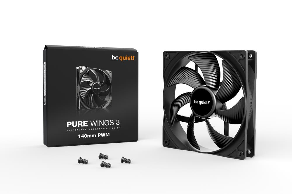 be quiet! Pure Wings 3 140mm PWM ventiliatorius BL108