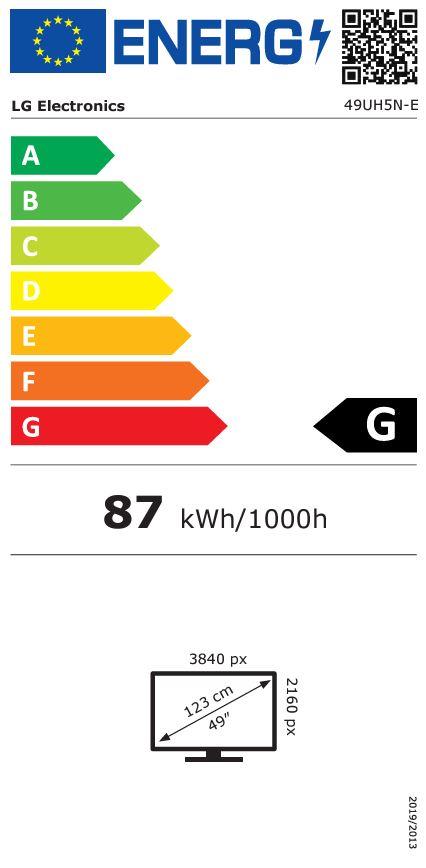 LG 49UH5N-E 49 collu UHD komerciālais displejs