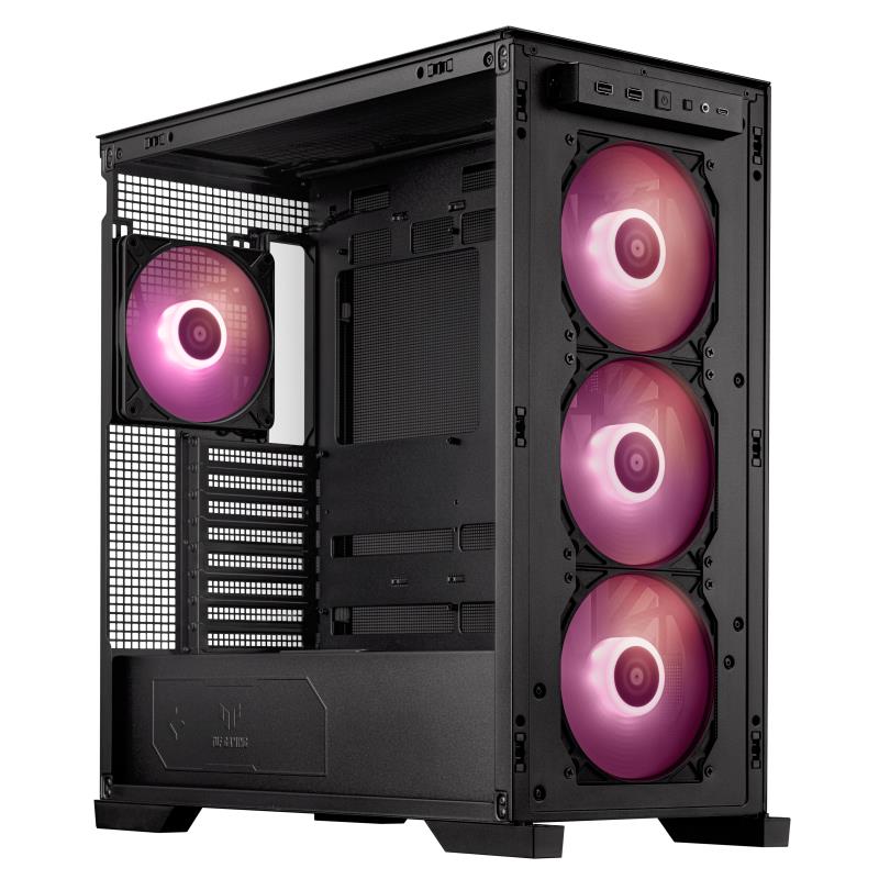 ASUS TUF Gaming GT302 ARGB Melns PC korpuss