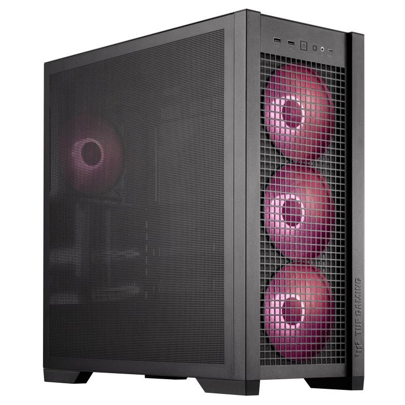 ASUS TUF Gaming GT302 ARGB Melns PC korpuss