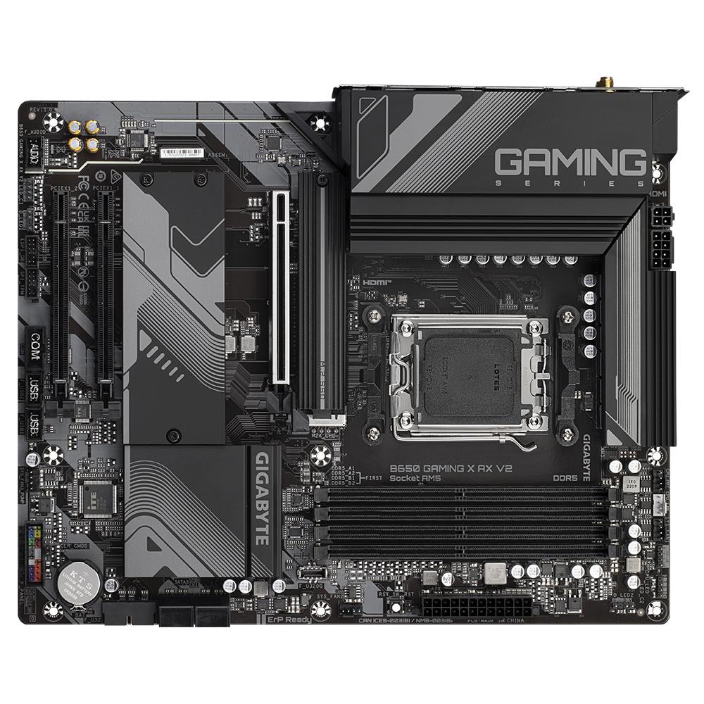 GIGABYTE B650GAMINGXAXV21.0 ATX mātesplate DDR5 HDMI USB-C