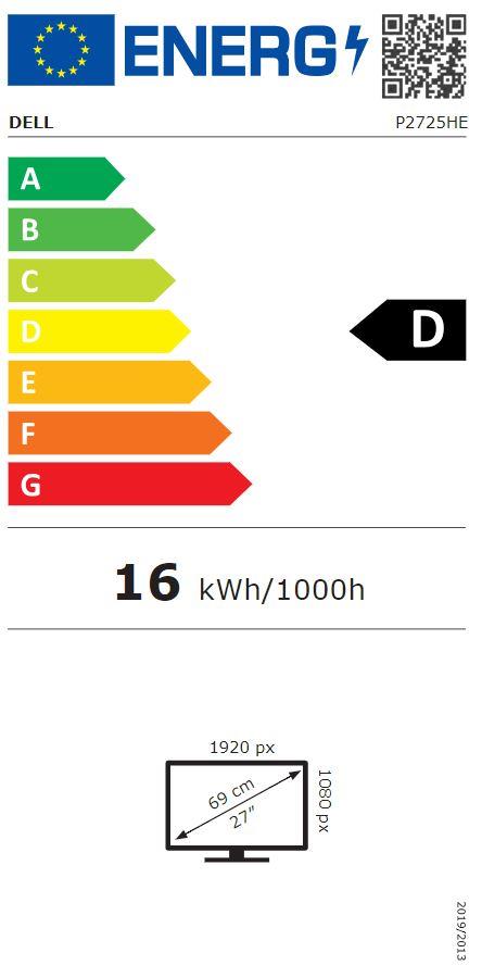 DELL P2725HE 27" Biznesa Monitors IPS 100Hz