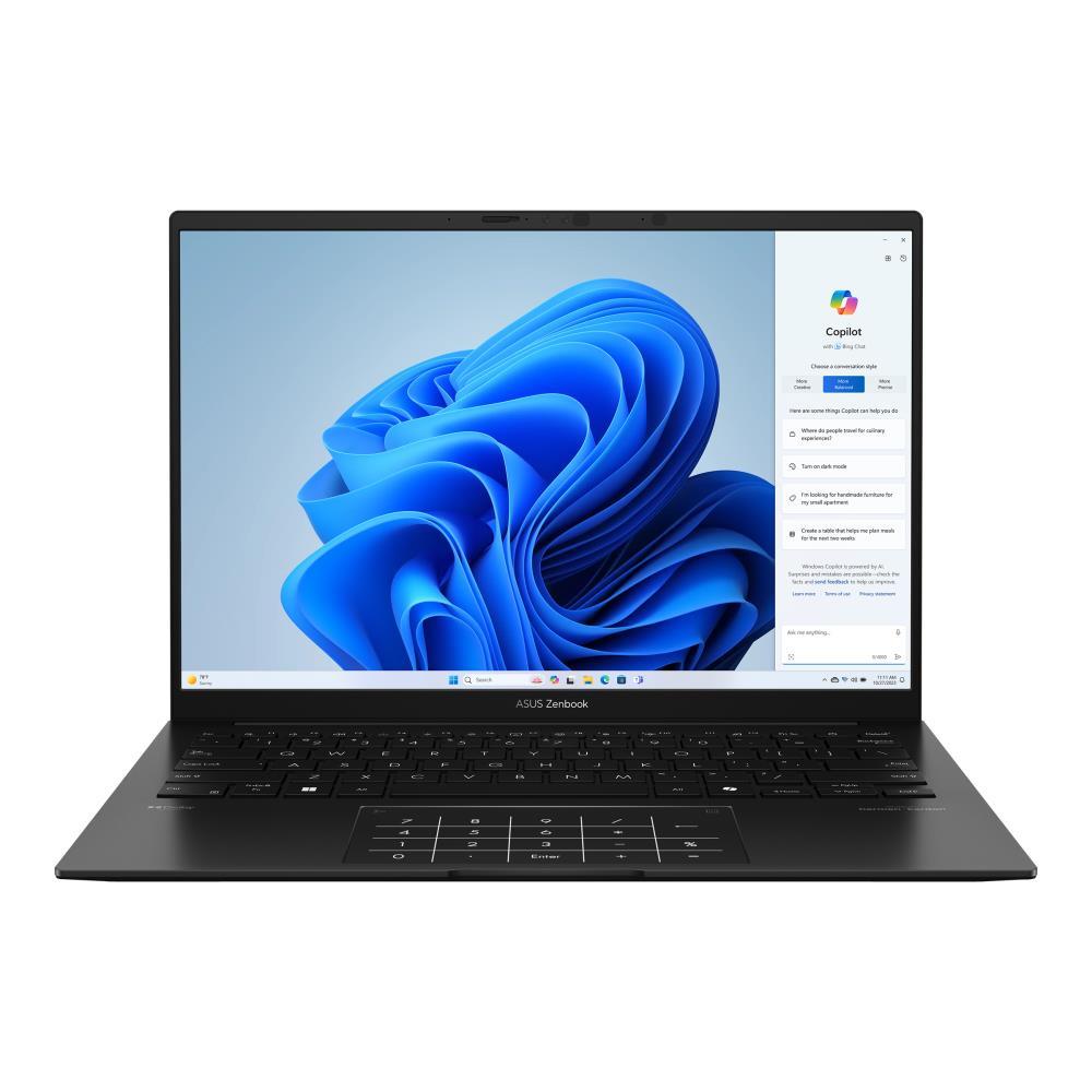 ASUS ZenBook UM3406HA 14" OLED Ryzen 7 16GB 1TB Melns