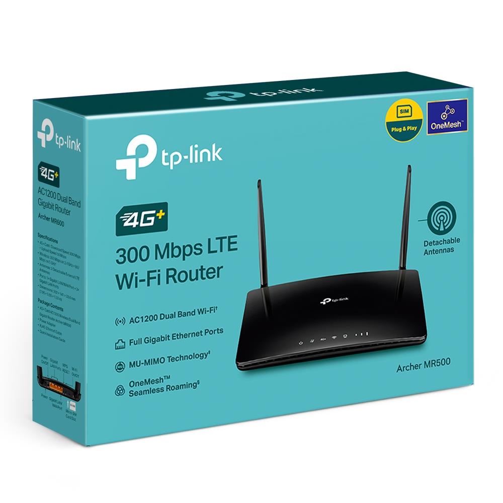 TP-LINK Archer MR500 Traadita Ruuter 1200 Mbps