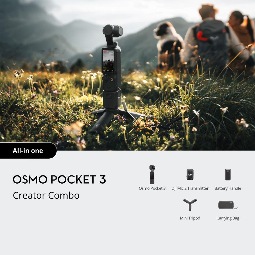 DJI Kamera Pocket 3 Creator Combo CP.OS.00000302.04