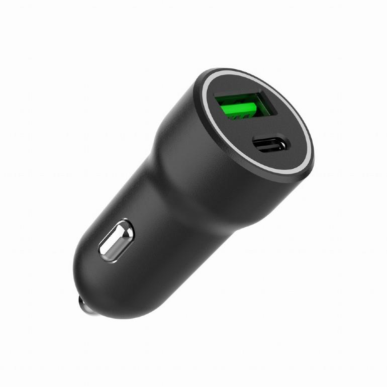 Gembird TA-UC-A2PDQC20 Двойное USB Автозарядное Устройство