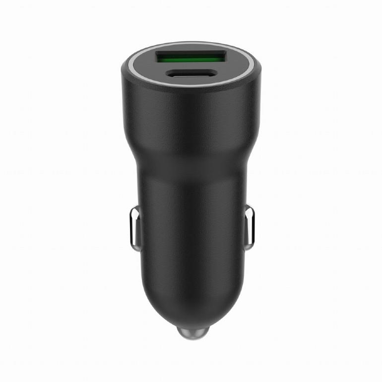 Gembird TA-UC-A2PDQC20 Двойное USB Автозарядное Устройство